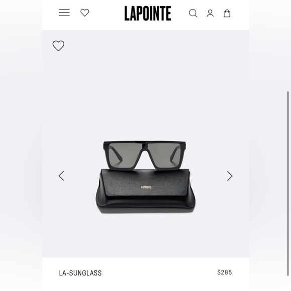 Lapointe Sunglasses "La-Sunglass" BRAND NEW - Picture 2 of 7